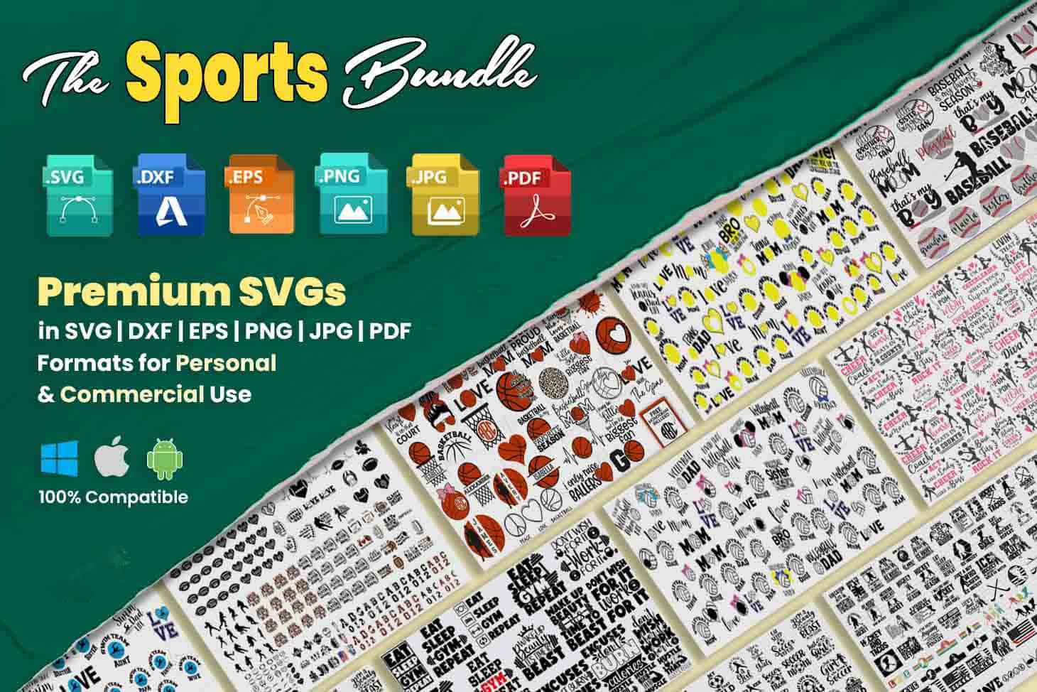 The New Ultimate SVG Bundle for Cricut: 200,000 Unique Designs with Bonus Extras