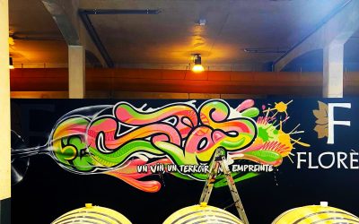 Cave à vin Florès : une fresque millésimée