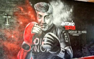 Au cœur du sport : une fresque pour le club MMB Millau