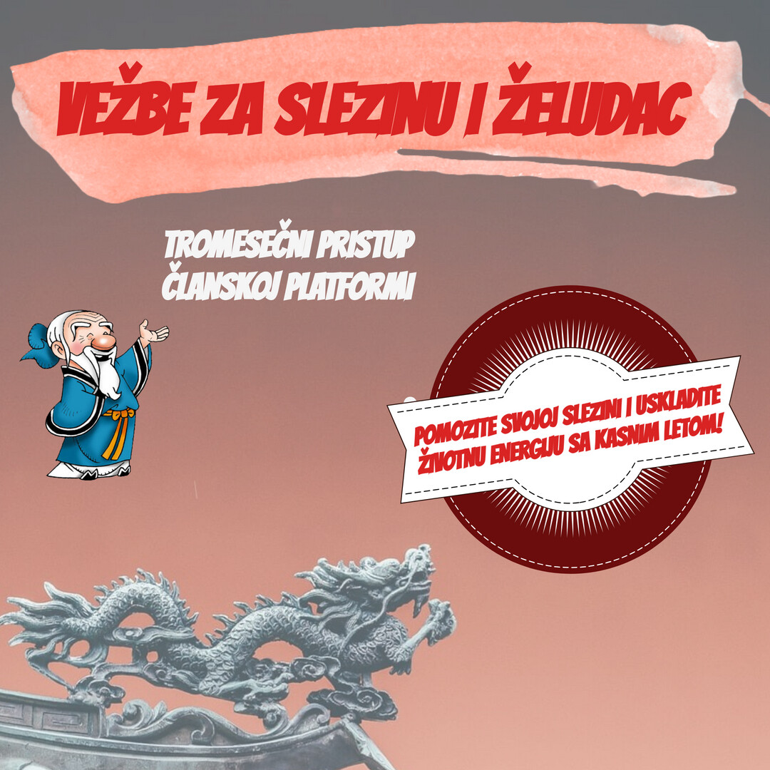 Vežbe za slezinu i želudac.