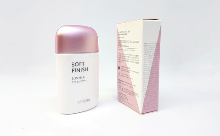 Missha Soft Finish Sun Milk SPF 50+