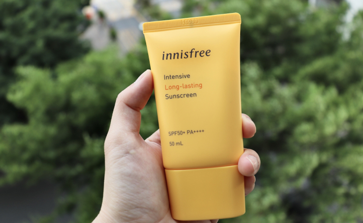 Kem chống nắng vật lý cho da dầu - Innisfree Long-lasting