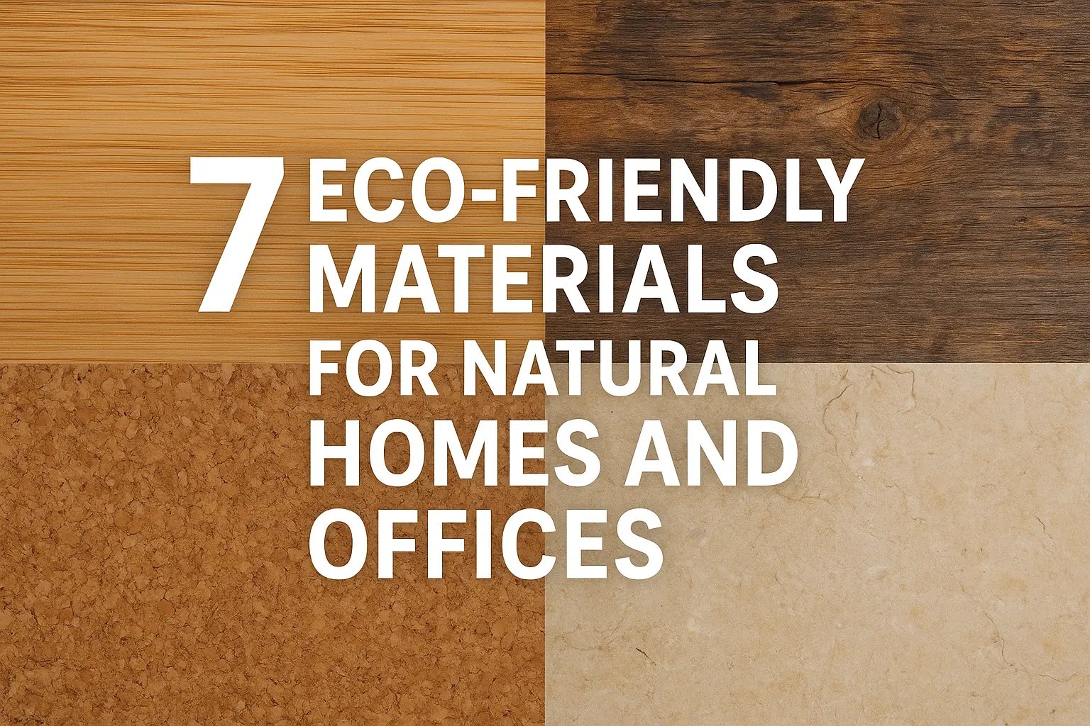 7 eco friendly materials