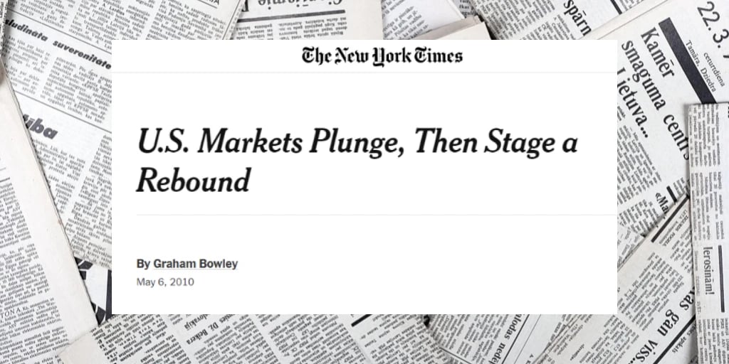 Flash crash intro slide