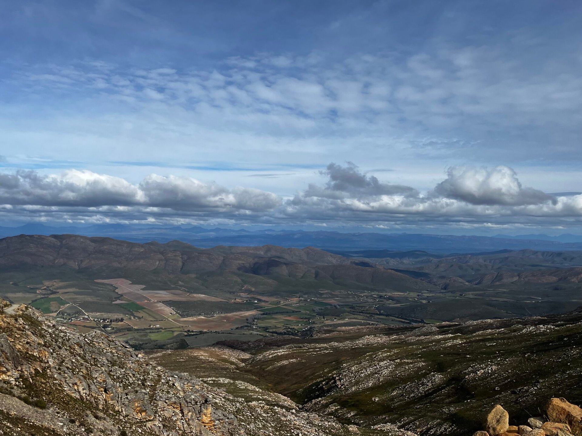 View from the Swartberg Pass, Karoo, South Africa