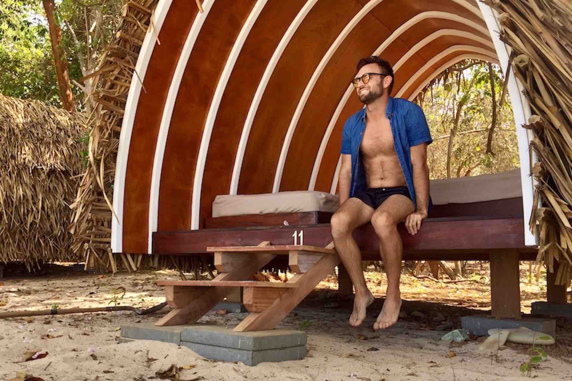 Las Perlas island Sonny Island Resort Panama glamping beach tent