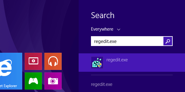 Windows Registry Editor regedit.exe