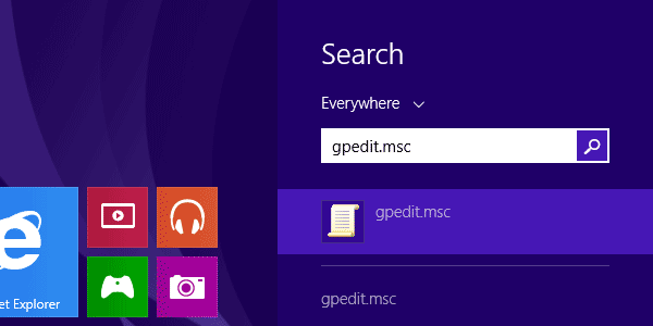 Windows Group Policy Editor gpedit.msc