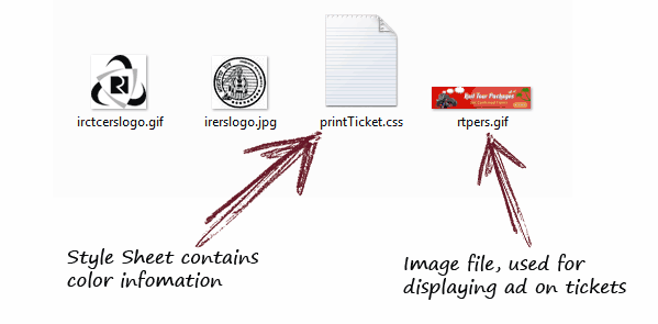 Saved ticket files Saved ticket files