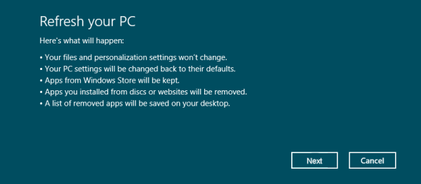 Start Refresh Start Refresh