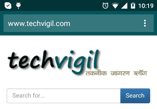 Techvigil color theme preview on mobile techvigil-color-theme