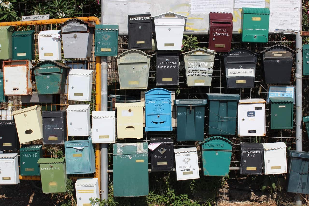 post letter, mail box, letter boxes