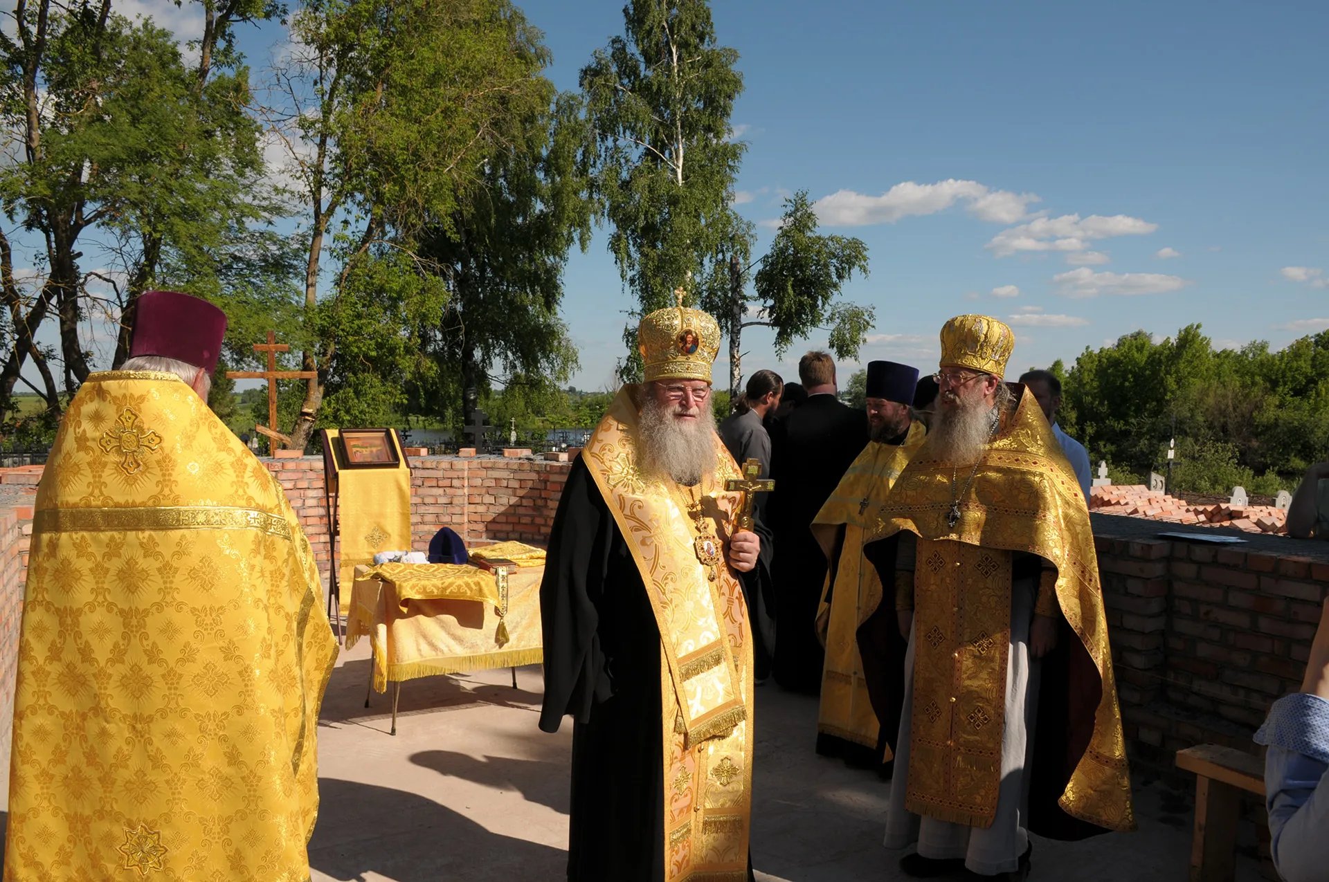 Освящение закладного камня 25 июня 2022 года-8