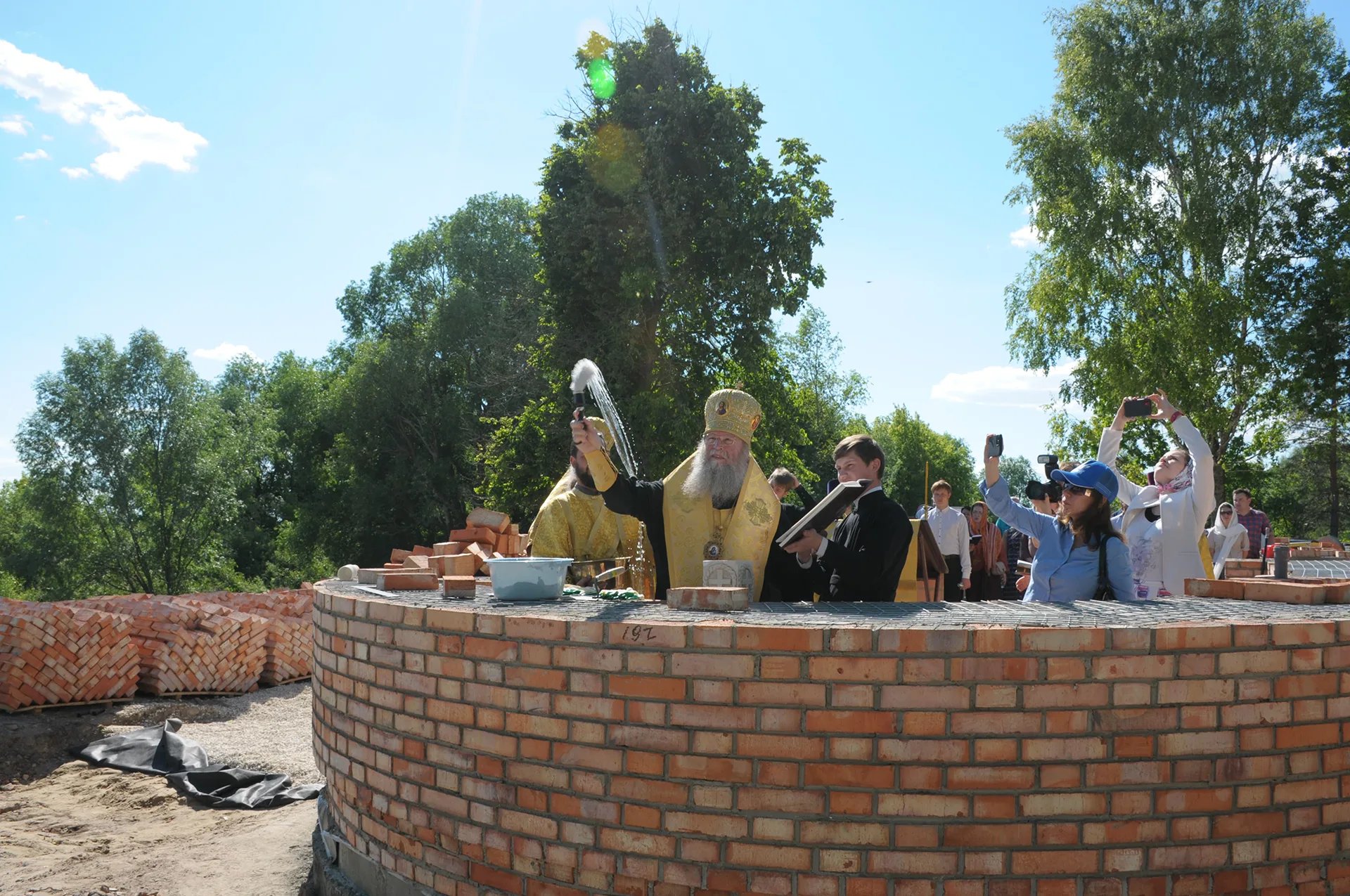 Освящение закладного камня 25 июня 2022 года-5