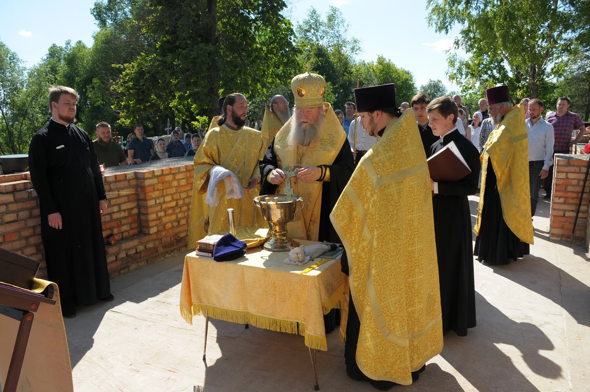 Освящение закладного камня 25 июня 2022 года-4