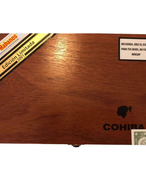 Cohiba Piramides limited edition 2001 4 The Best Cuban Cigars