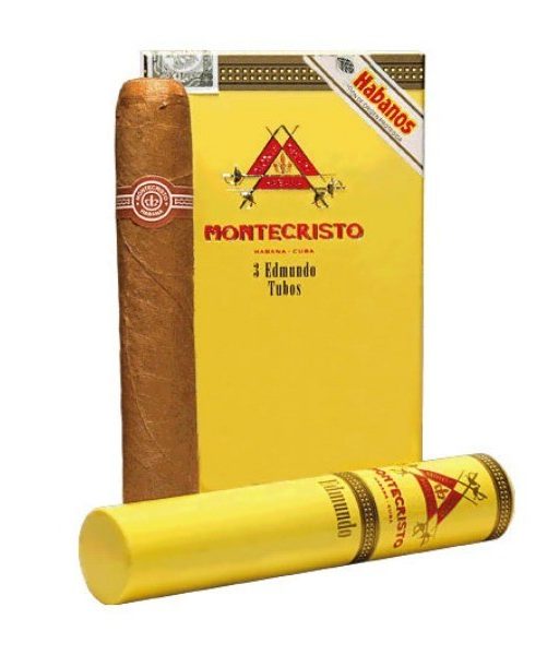 Montecristo Edmundo Tubos (3) 4 The Best Cuban Cigars