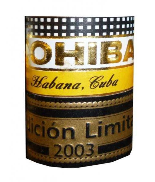 Cohiba Double Corona Limited Edition 2003 VINTAGE 6 The Best Cuban Cigars