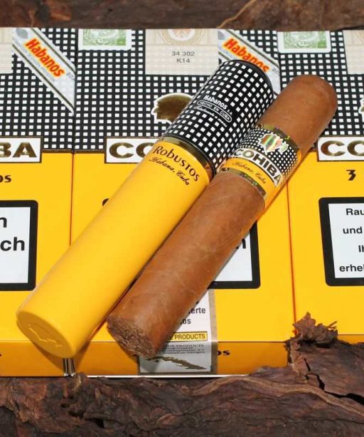 Cohiba Robustos TUBES (15) 6 The Best Cuban Cigars