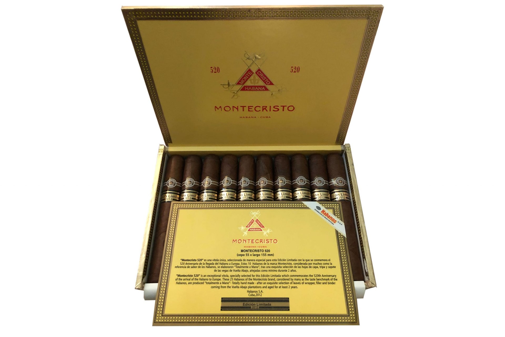 Montecristo 520 Anniversario 1 Montecristo 520 Anniversario