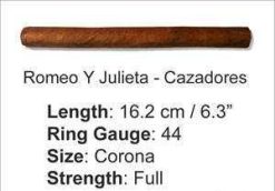 Romeo y Julieta Cazadores 5 The Best Cuban Cigars