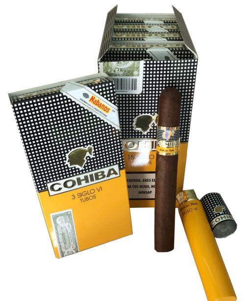 Cohiba Siglo VI Tubos (15 en Petacas) 8 The Best Cuban Cigars
