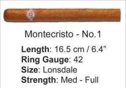 Montecristo No.1 7 The Best Cuban Cigars