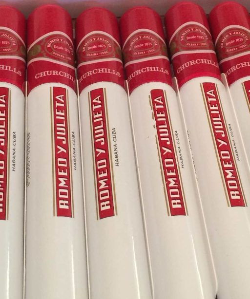 Romeo y Julieta Churchill Tubos New Edition 7 The Best Cuban Cigars
