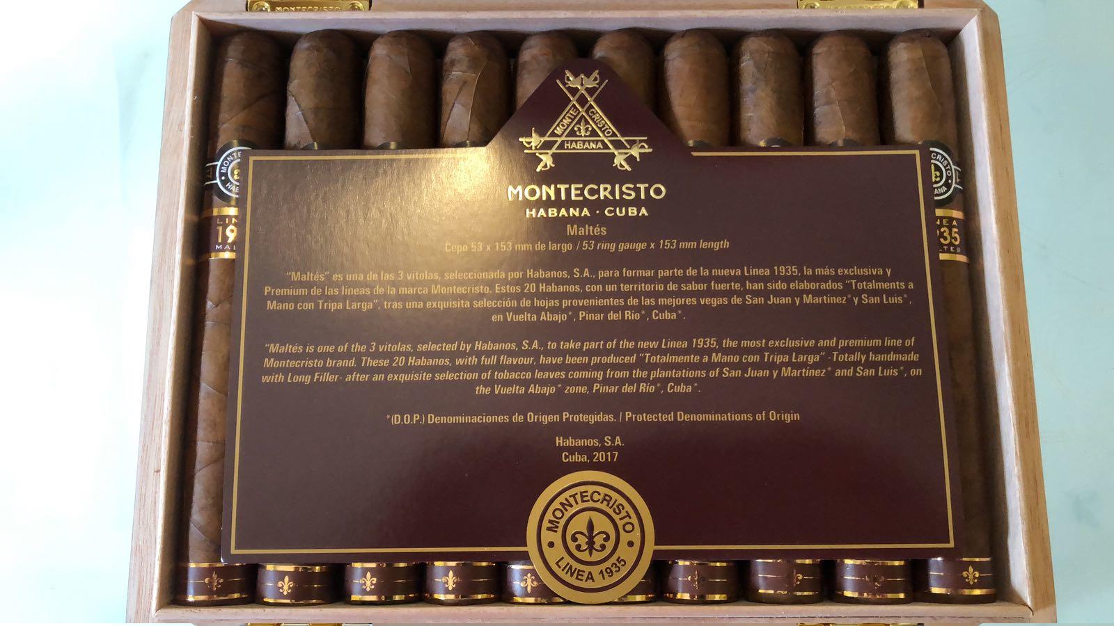 Montecristo Linea 1935 Maltes - Image 11