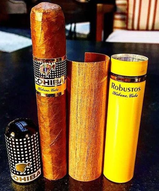 Cohiba Robustos TUBES (15) 5 The Best Cuban Cigars