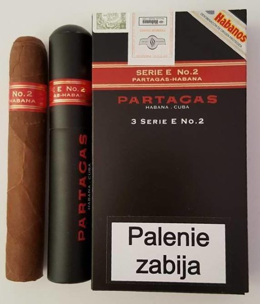 Partagas Series P. No. 2 (Tubos)(3) 5 The Best Cuban Cigars