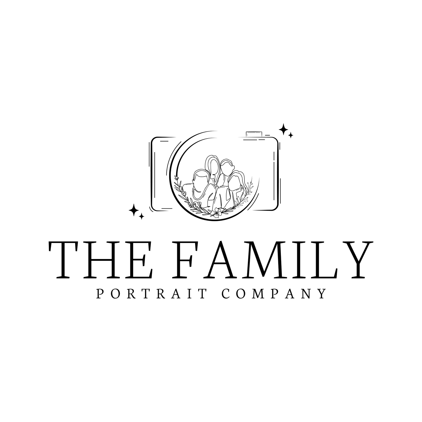 Family Photographer The Ballymoney family portrait company logo.