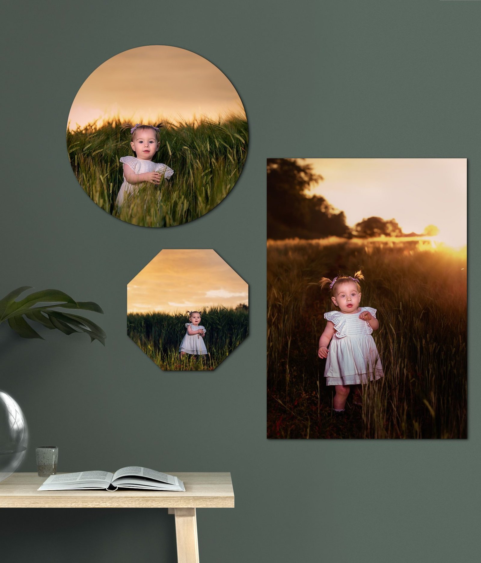 A FEW OF MY FAVOURITE FAMILY PORTRAIT LOCATIONS 1 A Northern Ireland wedding photographer captures a photo of a little girl standing in a field.