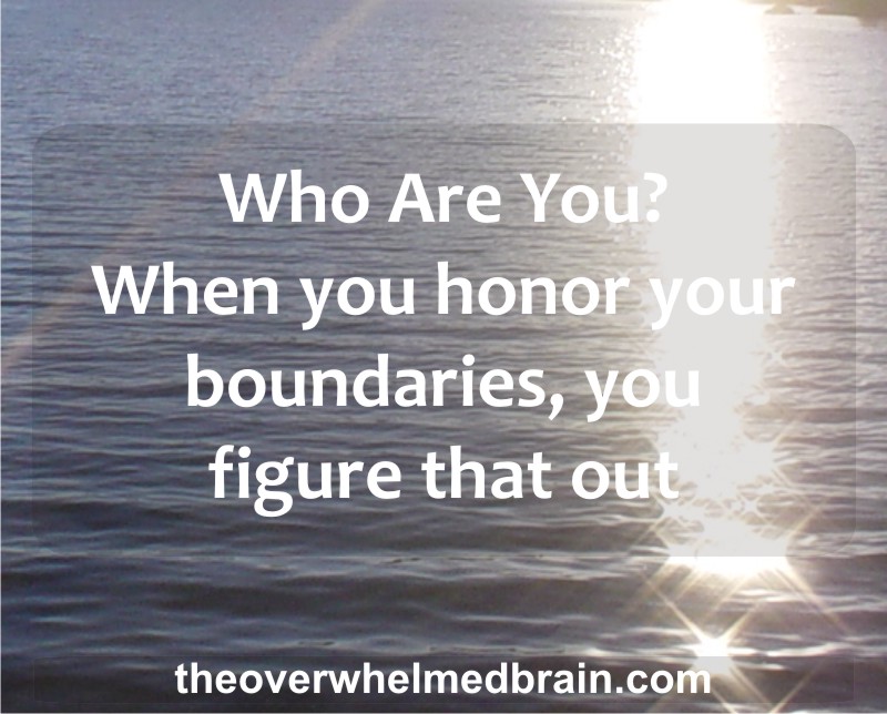 personal boundaries and authenticity