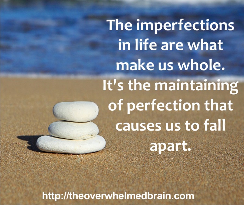 imperfections perfectionism
