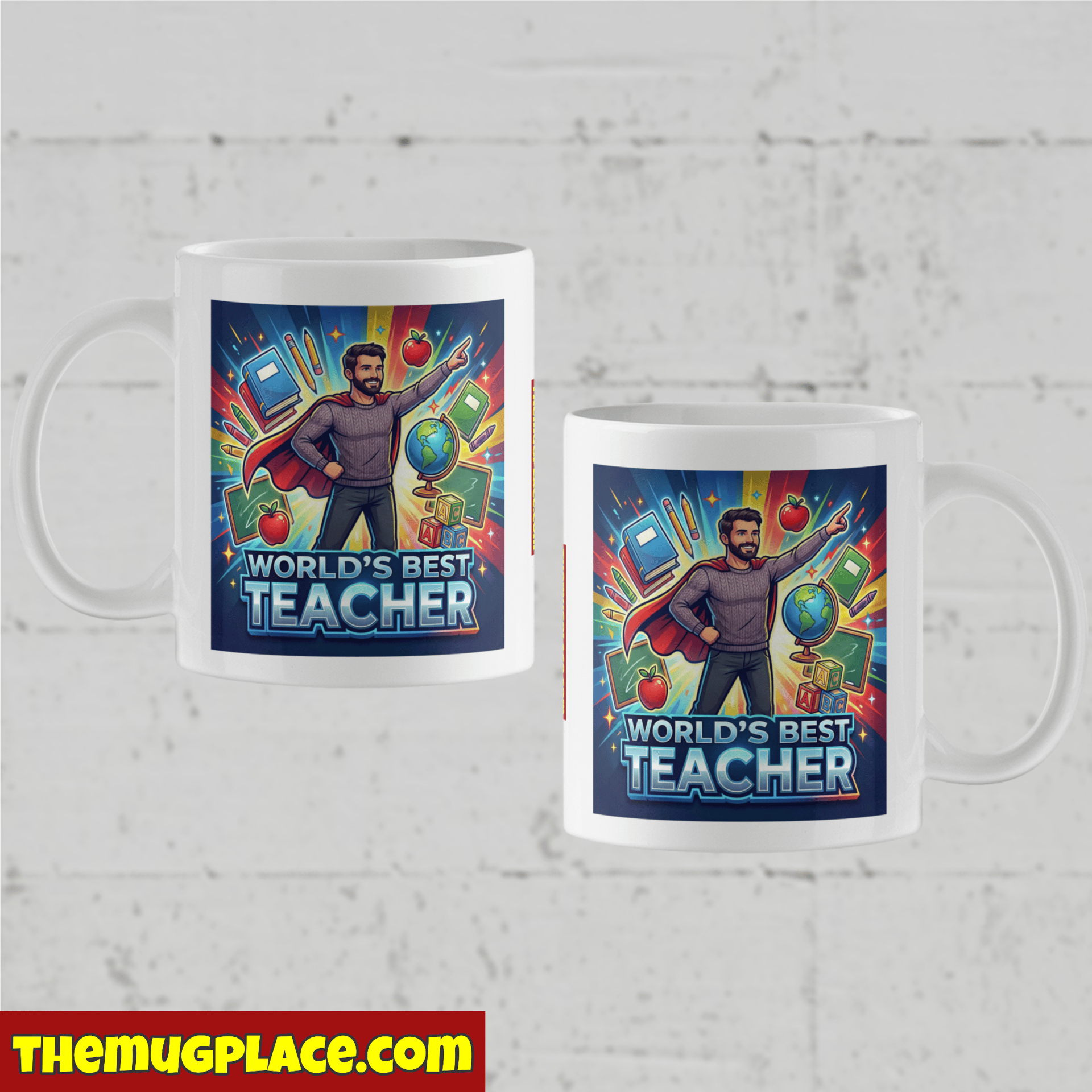World's Best Primary Teacher Mug Gift - Image 8