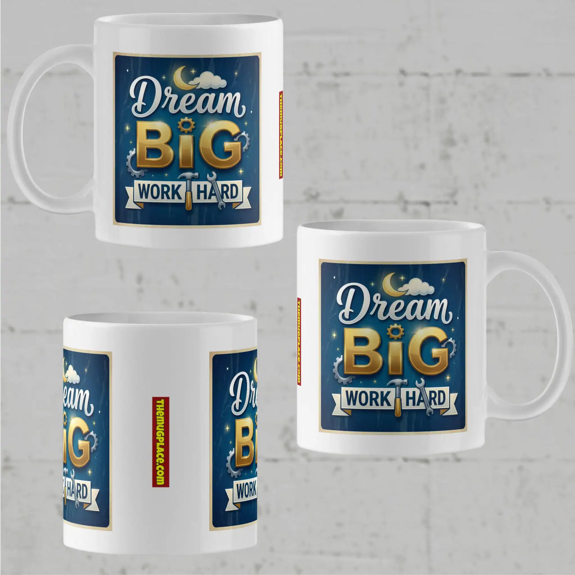 Dream Big, Work Hard Mug Collection - Image 7