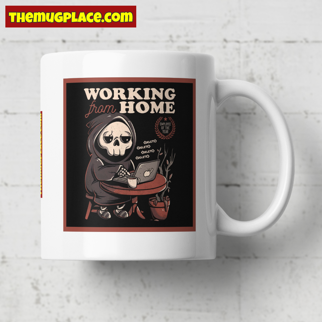 Working From Home - Employee Of The Year Mug