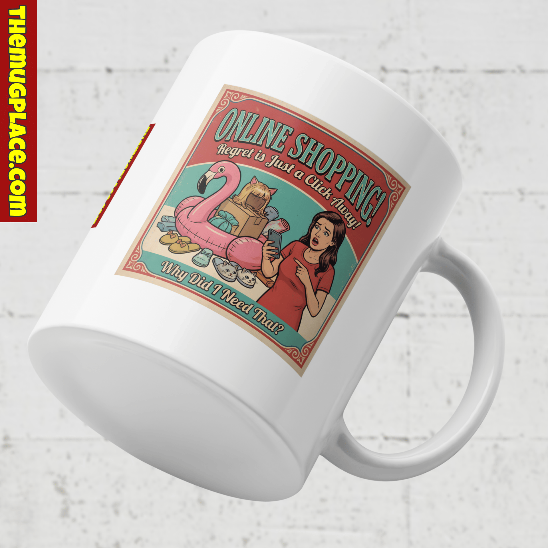 Online Shopping Fun Mugs Collection - Image 2