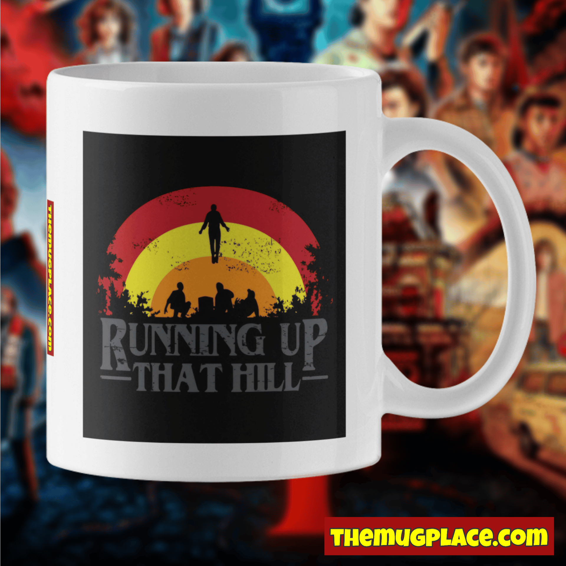 Running Up That Hill: Dear Billy Stranger Things Mug - Image 2