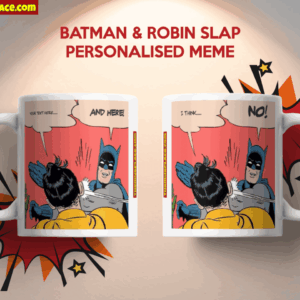 Batman Slapping Robin Mug Batman Slapping Robin Mug