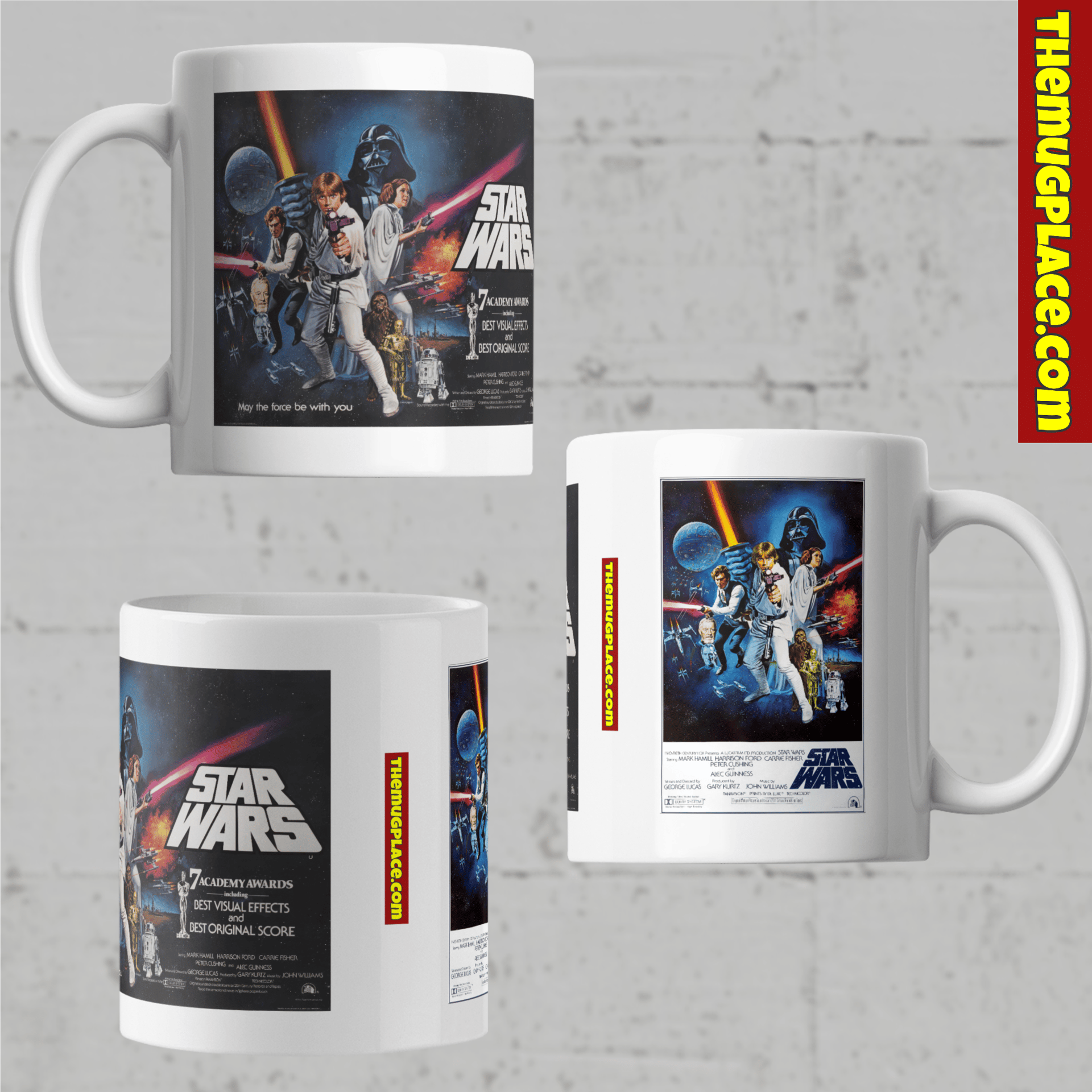 Star Wars 1977 Dual-Art Original & Awards Mug - Image 5