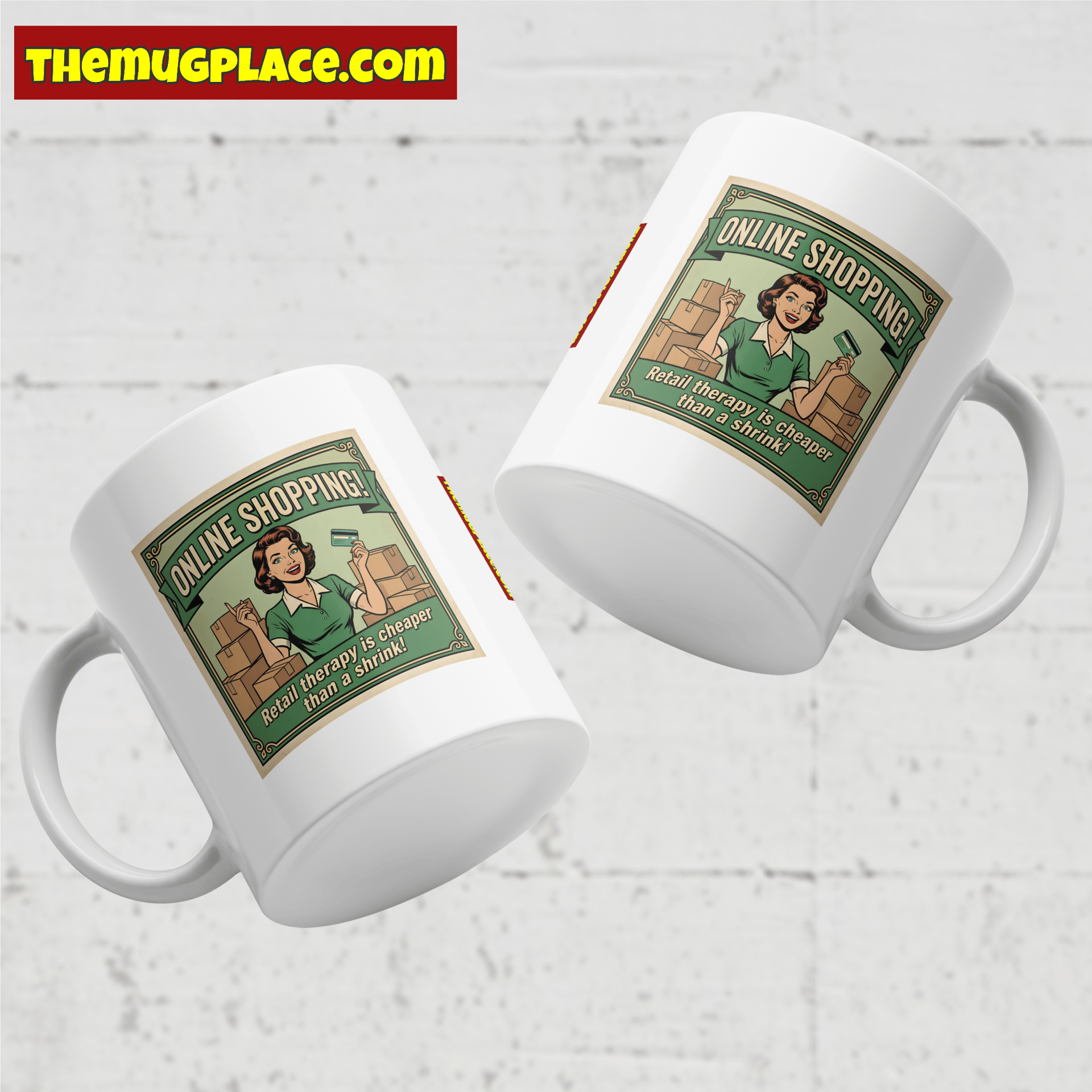 Online Shopping Fun Mugs Collection - Image 6