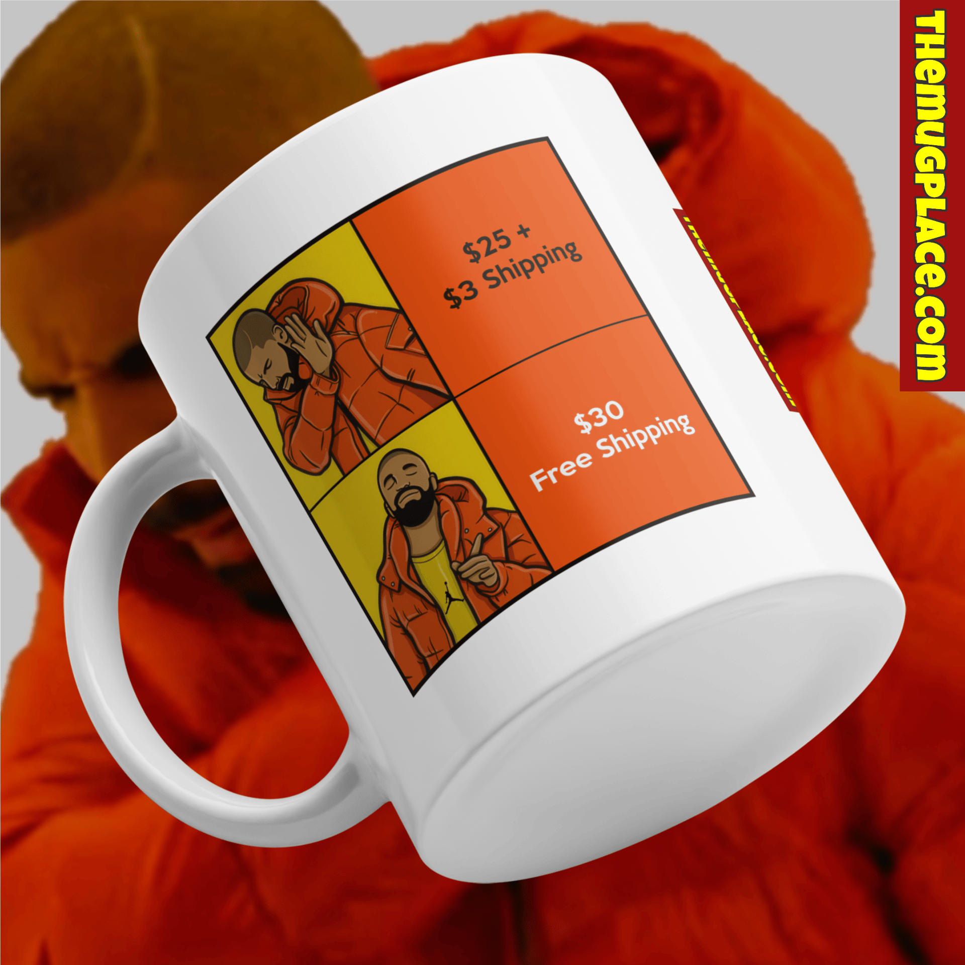 Drake Funny Meme Mug - Image 5