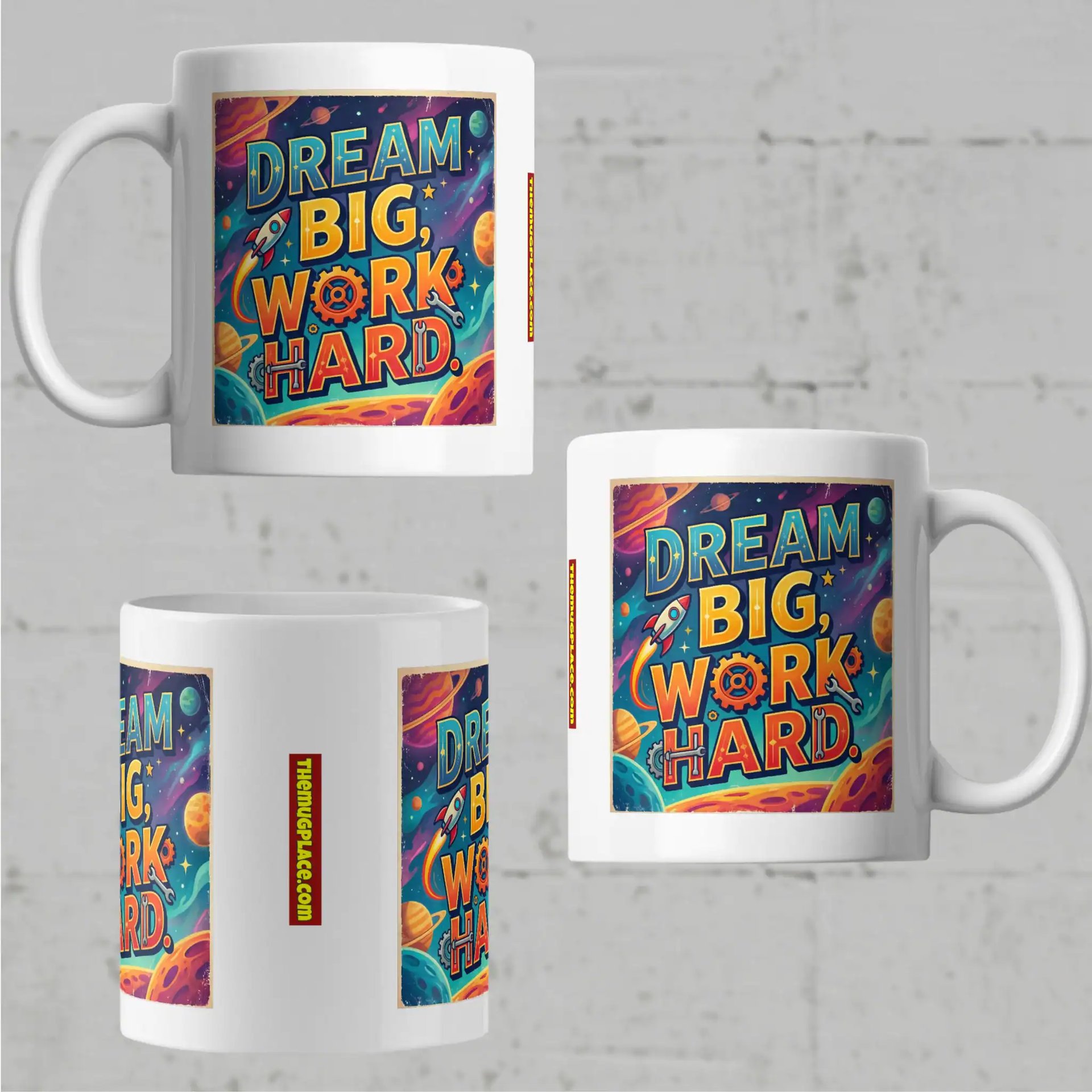 Dream Big, Work Hard Mug Collection - Image 6