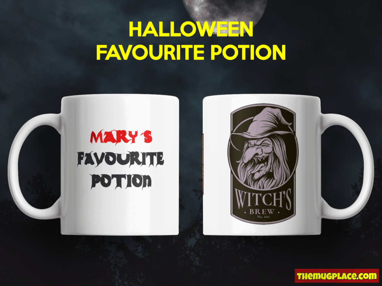 Halloween Favourite Potion Custom Mug Collection