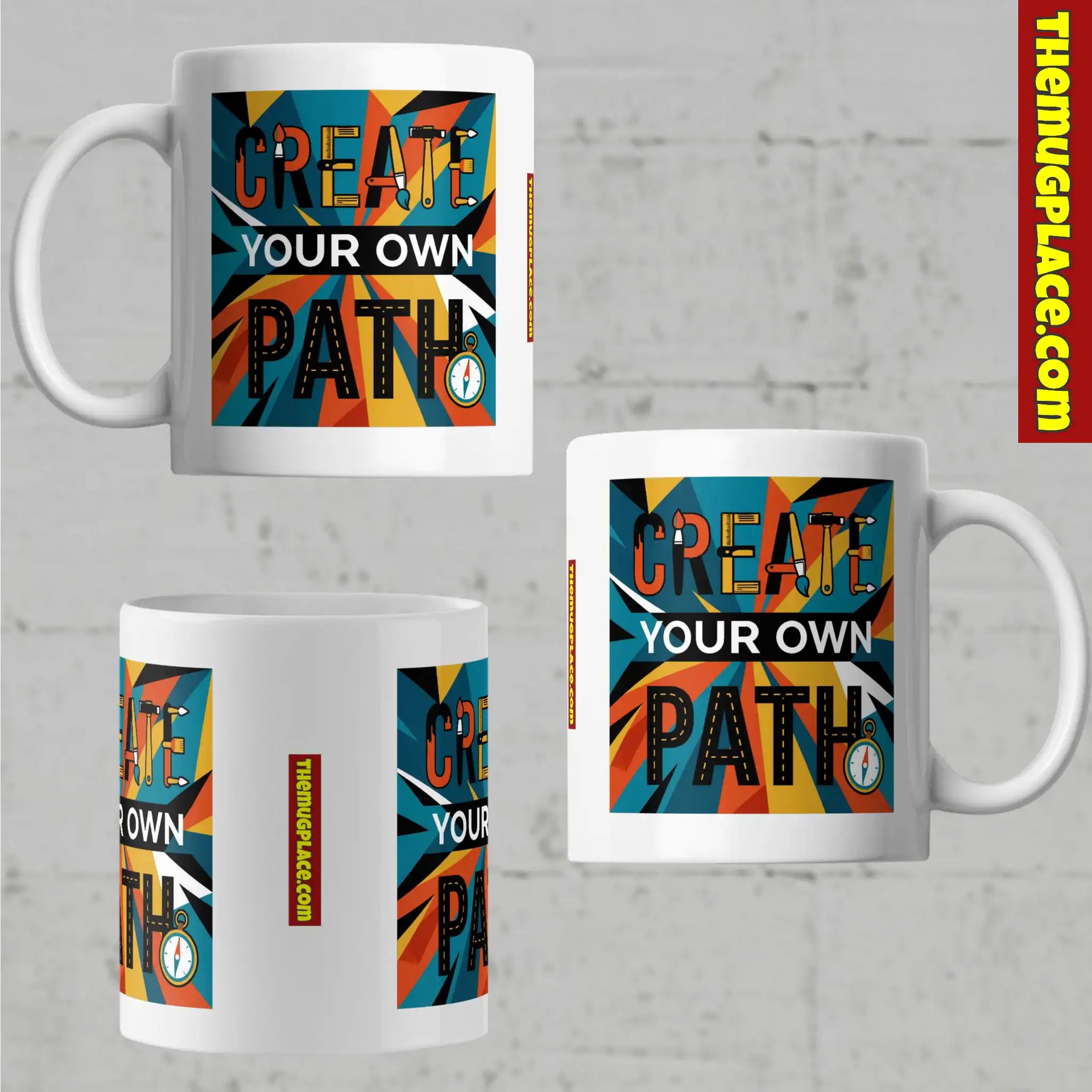Create Your Own Path Ultimate Motivational Mug Collection - Image 2