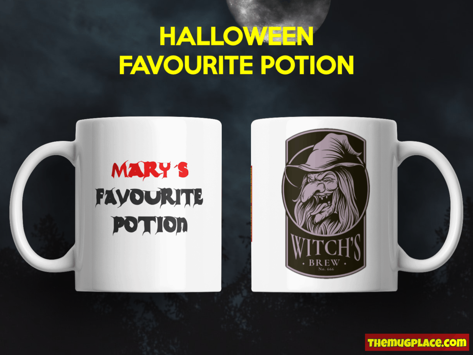 Halloween Favourite Potion Custom Mug