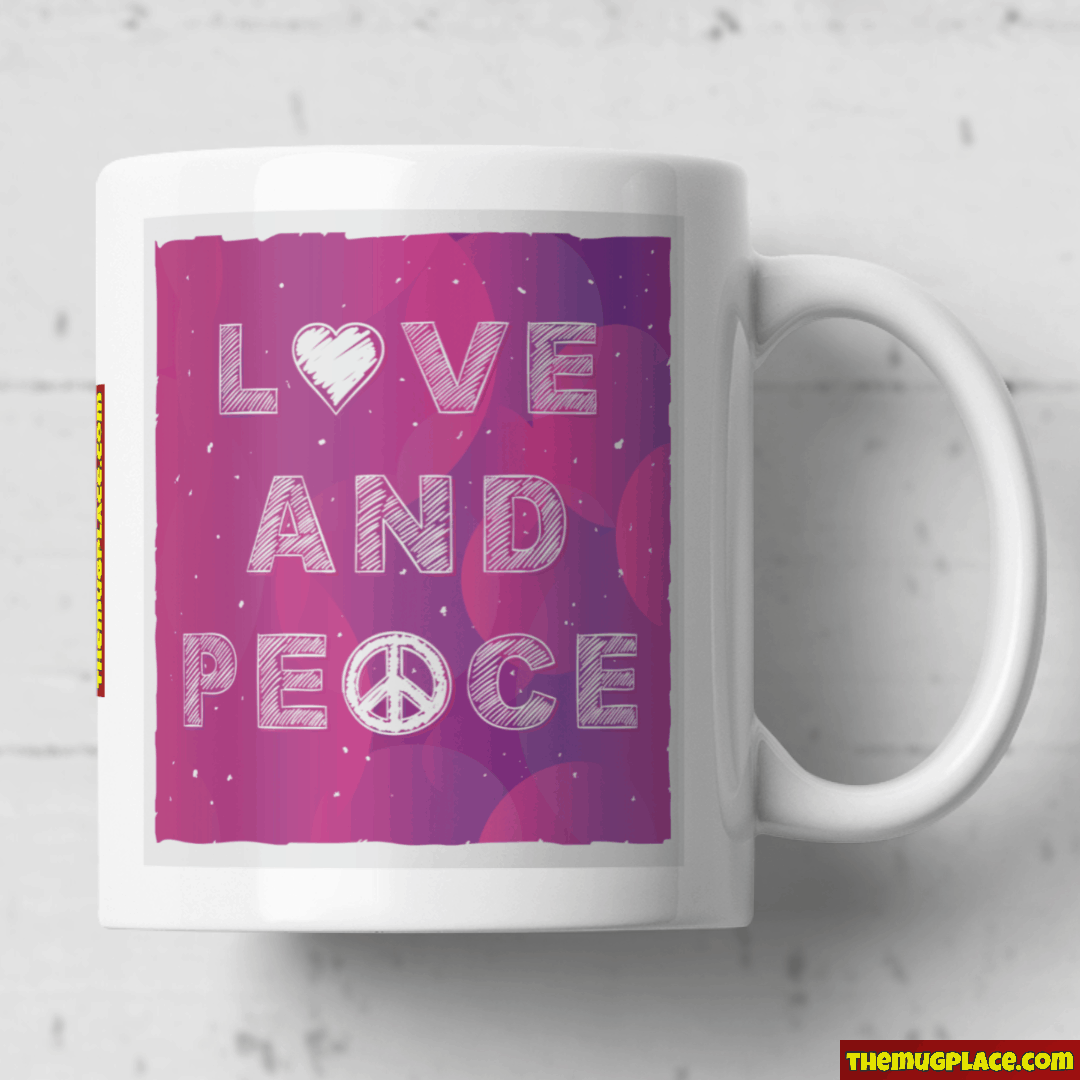 Santa and Rudolf mug