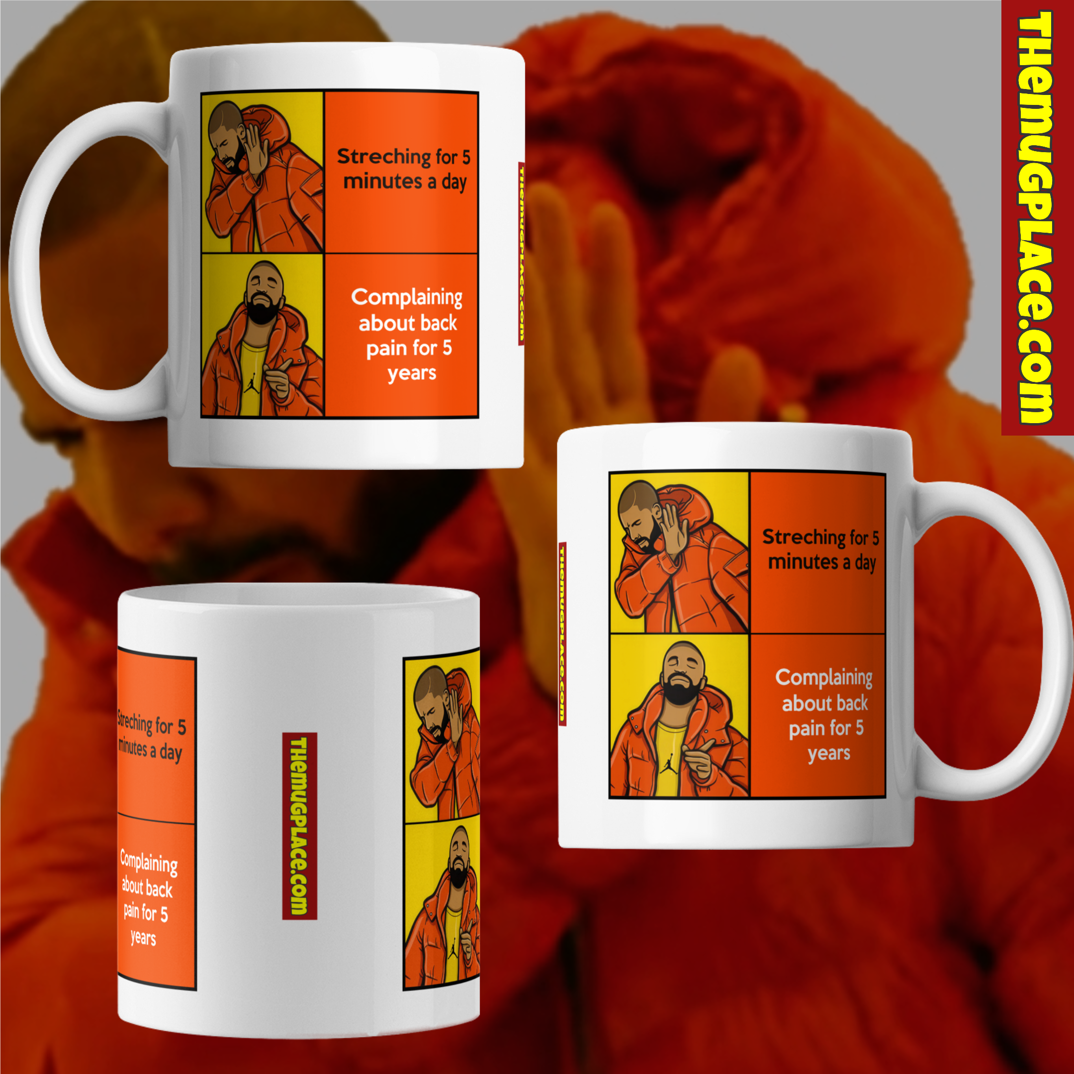 Drake Funny Meme Mug - Image 6